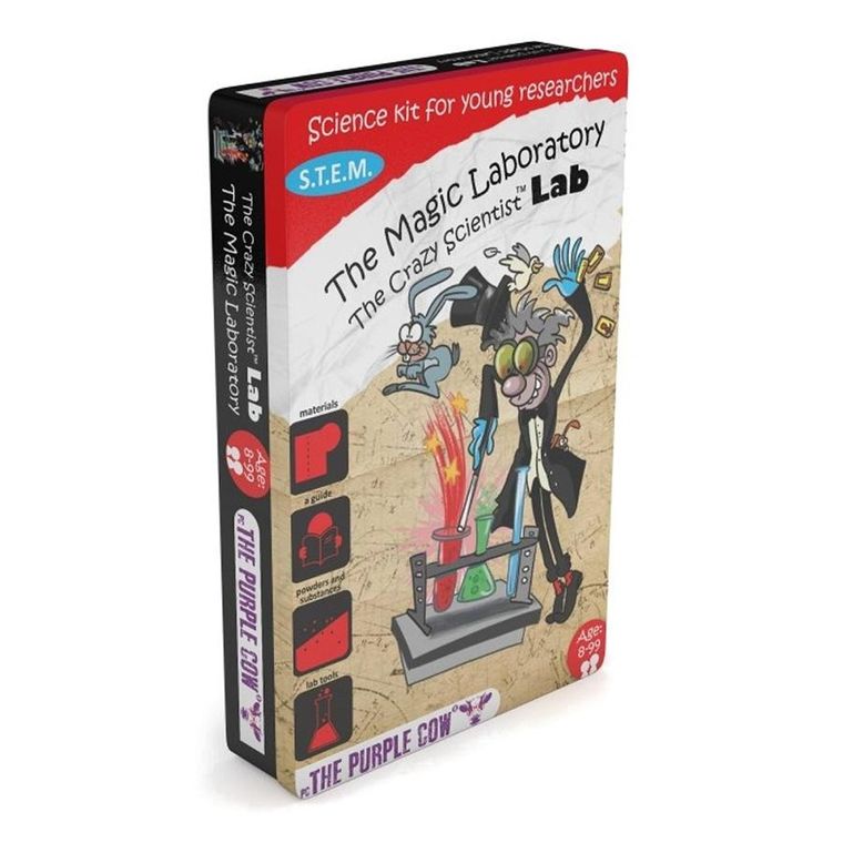 The Purple Cow, Magiczne Laboratorium. zestaw do robienia eksperymentów