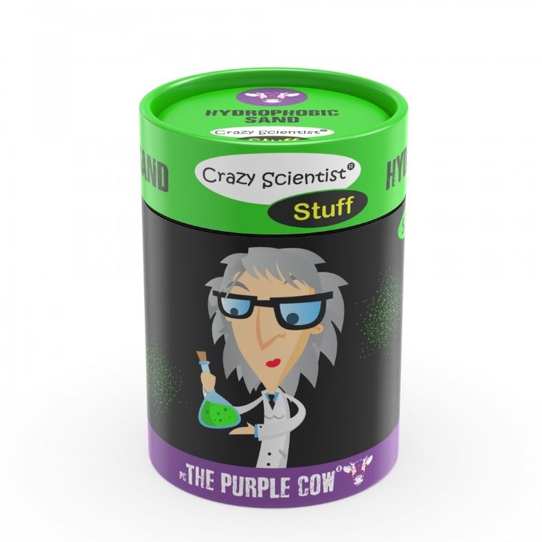 The Purple Cow, Mini eksperymenty, Piasek hydrofobowy, zestaw naukowy