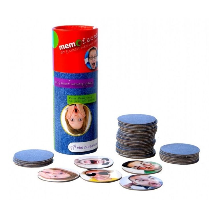 The Purple Cow, Twarze, gra memory