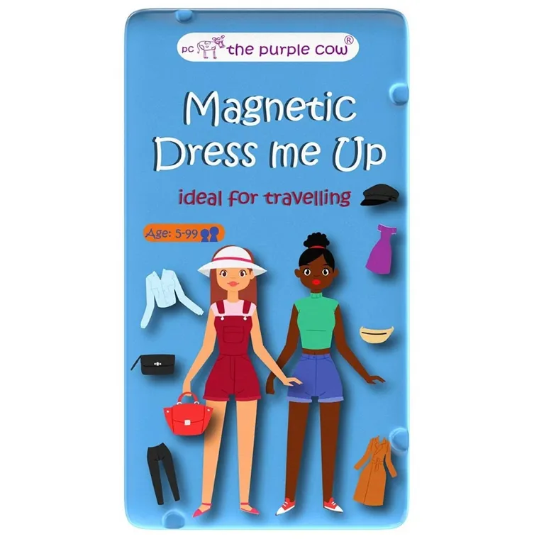 The Purple Cow, ubieranki, podróżna gra magnetyczna