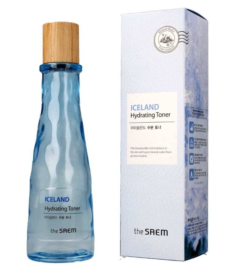 The Saem, Iceland Hydrating, tonik do twarzy nawilżający, 160 ml