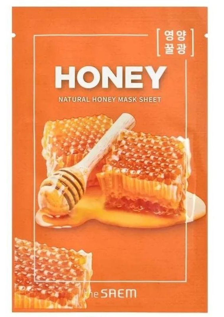 The Saem, Natural Mask Sheet, Honey, maska w płachcie