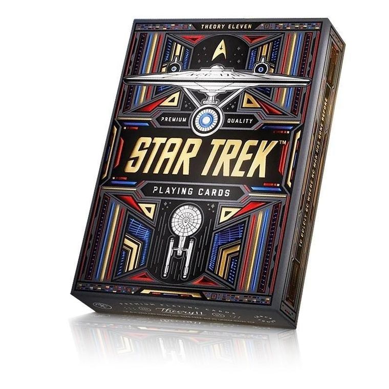 Theory11, Star Trek, karty do gry, dark edition