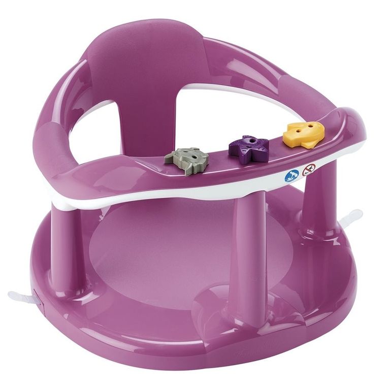 Thermobaby, krzesełko do kąpieli, różowe