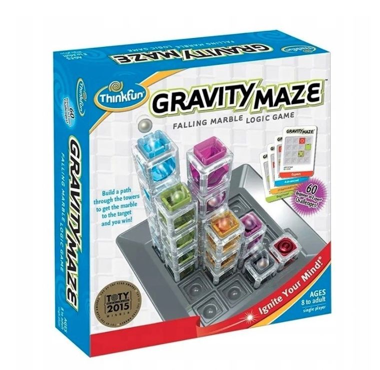ThinkFun, Gravity Maze, gra logiczna