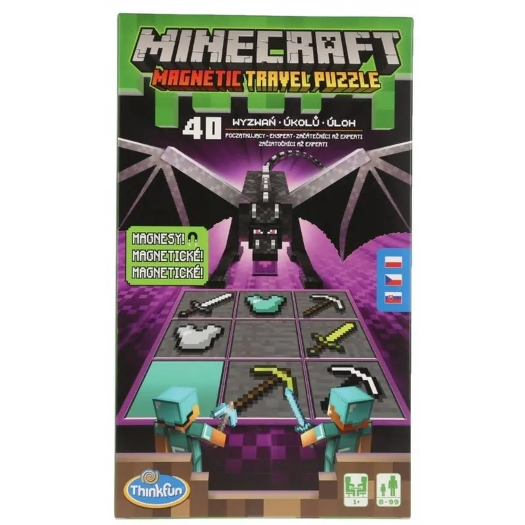 ThinkFun, Minecraft, łamigłówka magnetyczna