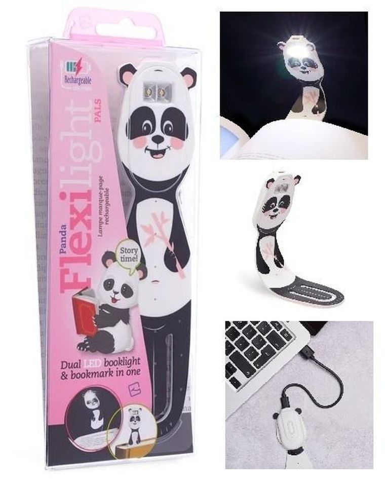 Thinking Gifts, Flexilight Pals, Rechargeable, lampka, panda