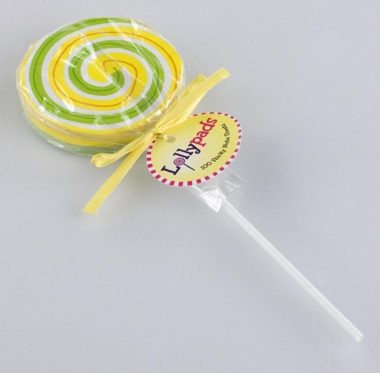 Thinking Gifts, Lollypads, karteczki samoprzylepne, lizak, zielony