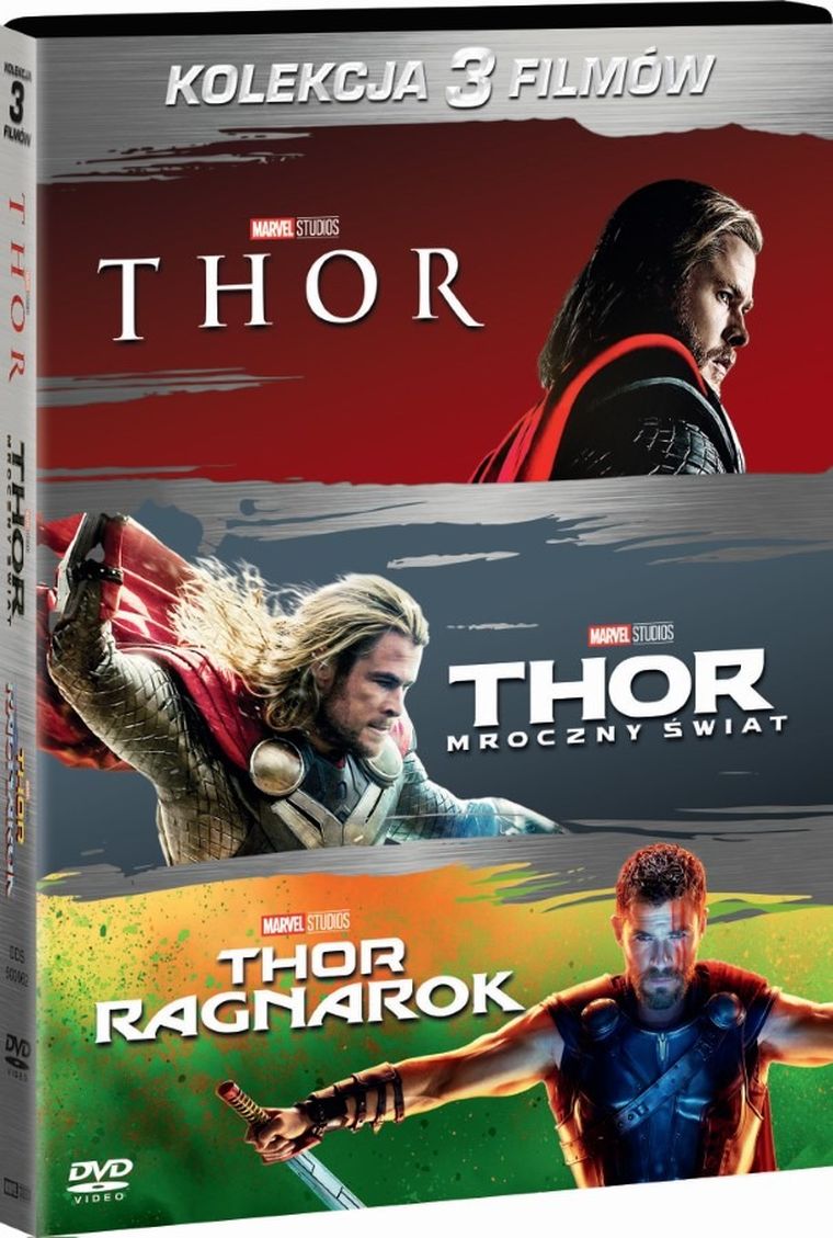 Thor Trylogia. 3DVD