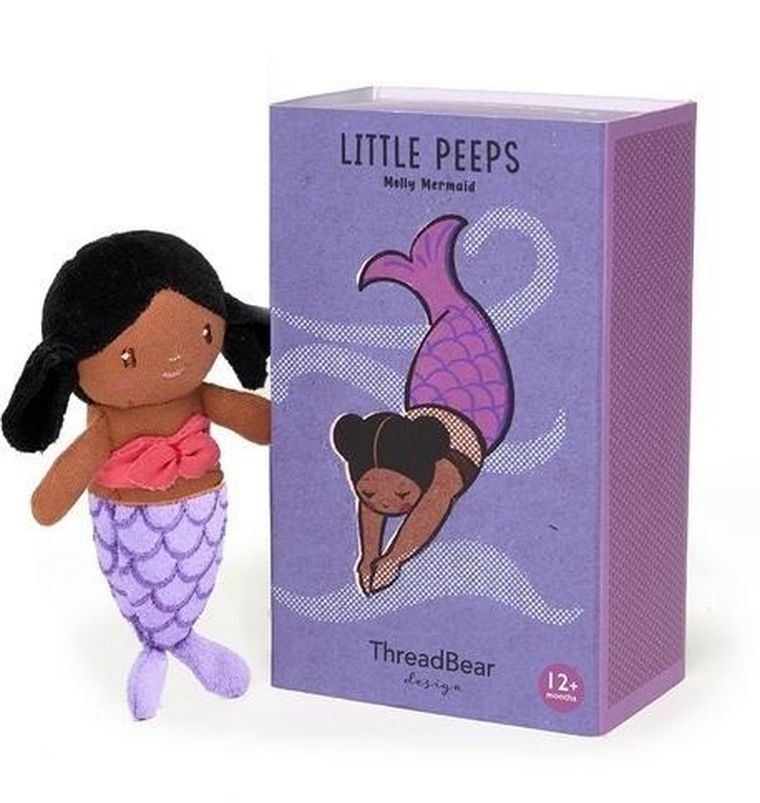 Threadbear Design, Molly Syrenka, laleczka w pudełku