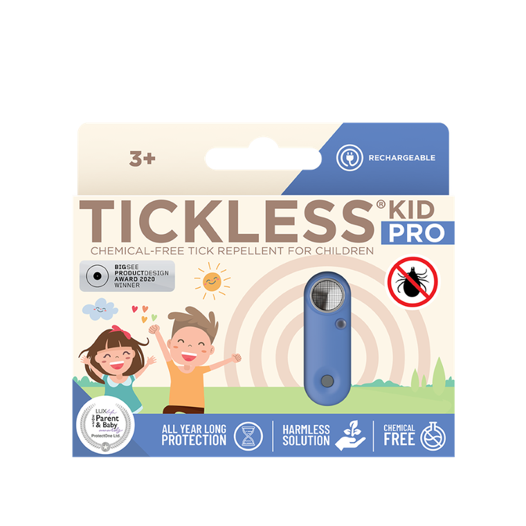 Tickless, Kid PRO, ultradźwiękowa ochrona przed kleszczami, Greek Blue