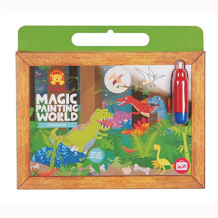 Tiger Tribe, Dinozaury, obrazki wodne, zestaw kreatywny