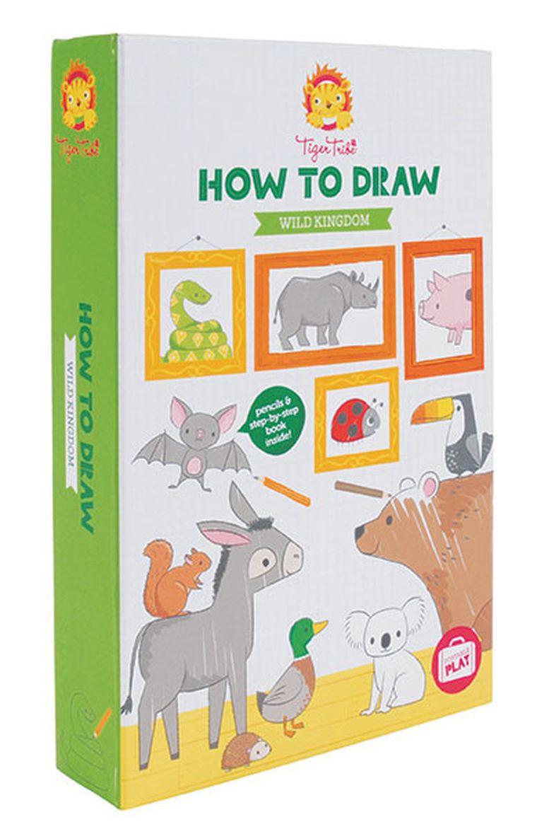 Tiger Tribe, Królestwo zwierząt, nauka rysowania