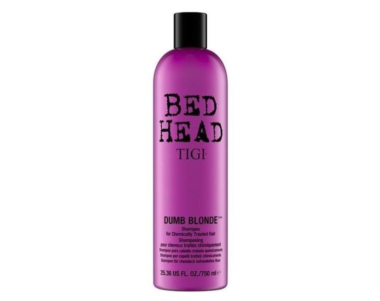 Tigi, Bed Head Dumb Blonde Shampoo For Chemically Treated Hair, szampon do włosów blond, 750 ml