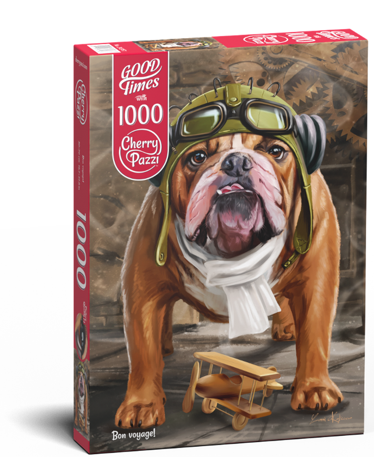 Timaro, Cherry Pazzi, Bon voyage!, puzzle, 1000 elementów