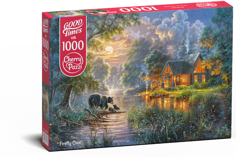 Timaro, Cherry Pazzi, Firefly Cove, puzzle, 1000 elementów