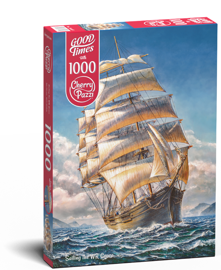 Timaro, Cherry Pazzi, Sailing the WR Grace, puzzle, 1000 elementów