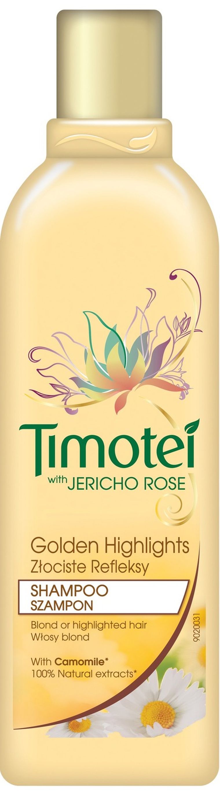 Timotei, Złote Refleksy, szampon do włosów, 400 ml