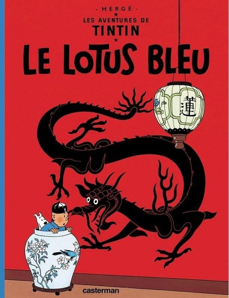 Tintin le Lotus Bleu