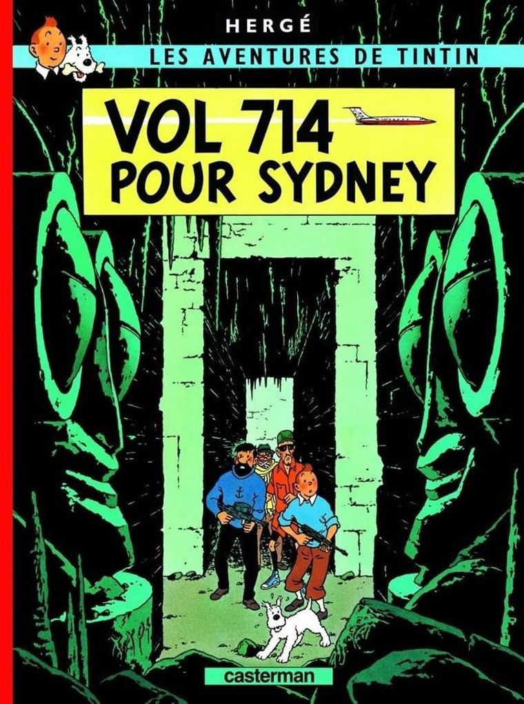 Tintin vol 714 pour Sydney