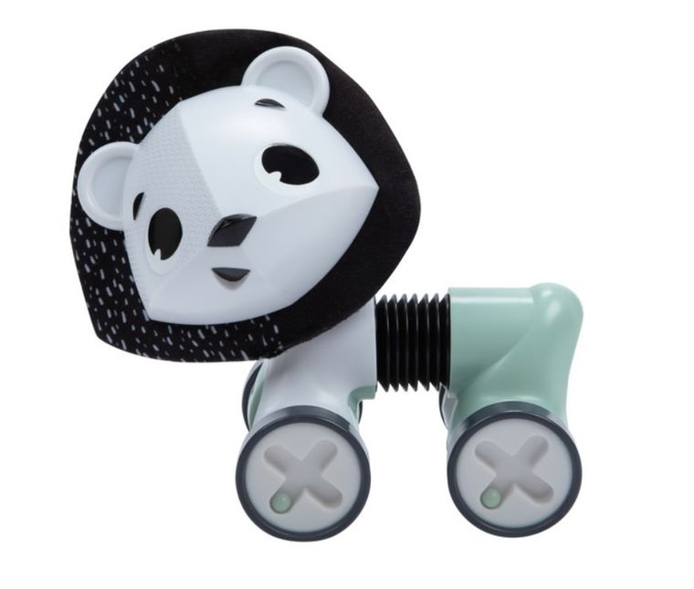 Tiny Love, interaktywna zabawka, lew George, czarno-biała