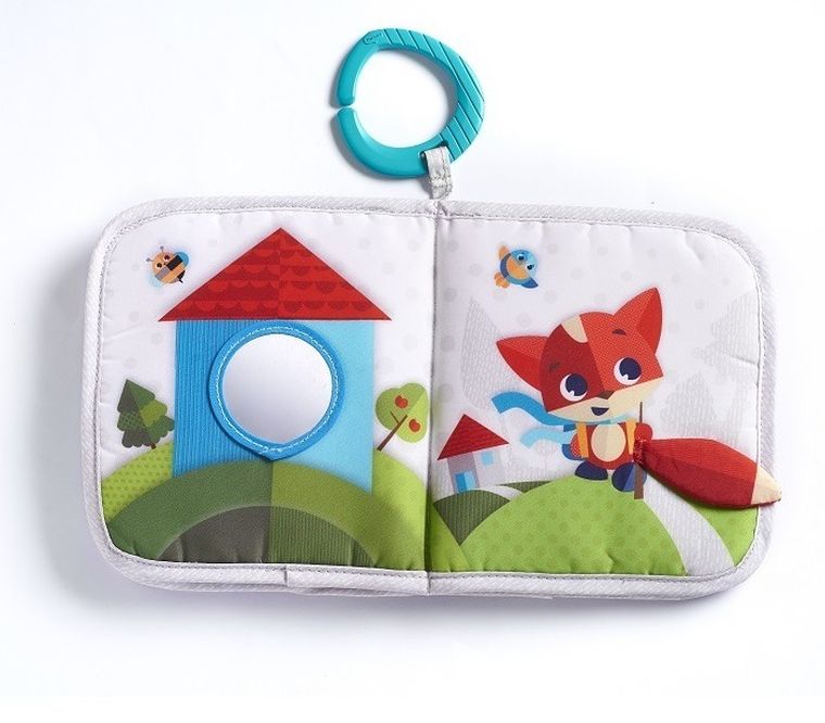 Tiny Love, Moje podróże, zabawa na łące, miękka książeczka