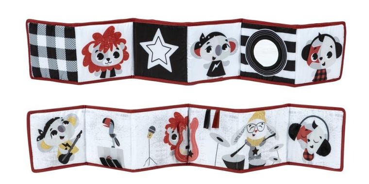 Tiny Love, Tiny Rockers, dwustronna książeczka interaktywna