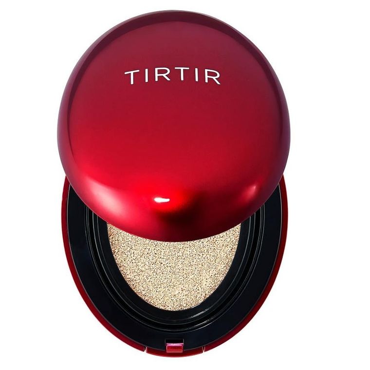 Tirtir, Mask Fit Red Cushion, długotrwały podkład do twarzy w poduszce, 17W, French Vanilla, 18g