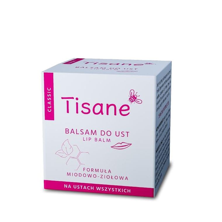Tisane, classic, balsam do ust, słoiczek, 4,7 g