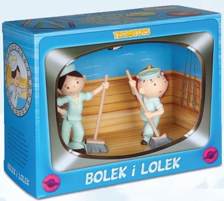 Tisso Toys, Bolek i Lolek Marynarz, figurki, 2 szt.
