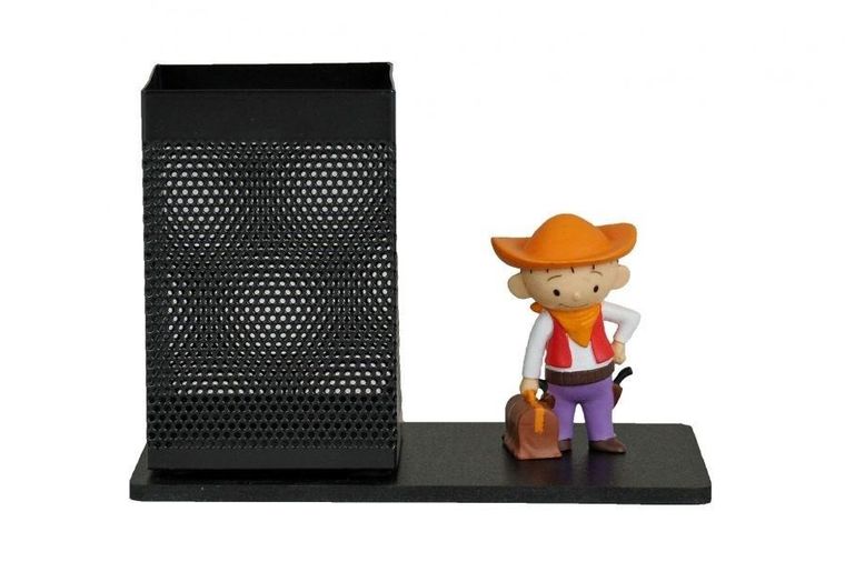 Tisso Toys, pojemnik na przybory szkolne z figurką, Lolek Kowboj