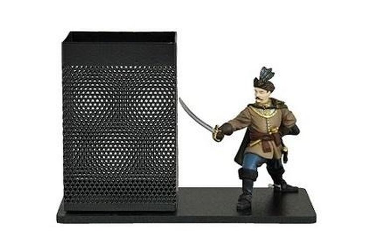 Tisso Toys, pojemnik na przybory szkolne z figurką, Michał Wołodyjowski