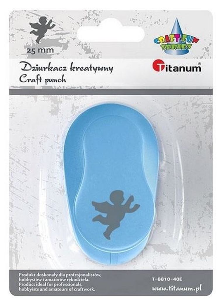 Titanum, dziurkacz, amorek, 25 mm