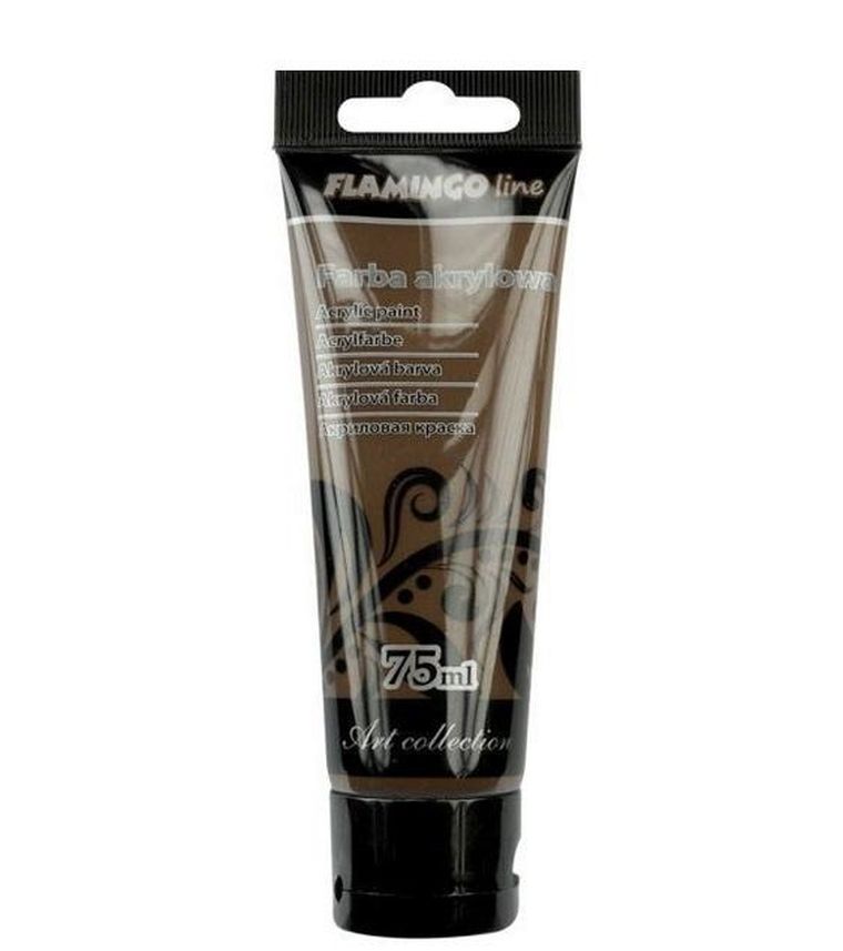 Titanum, farba akrylowa, 091 brązowa, 75 ml