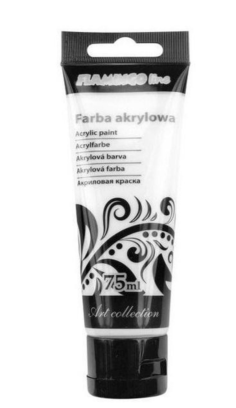 Titanum, farba akrylowa, nr 001, biel tytanowa, 75 ml