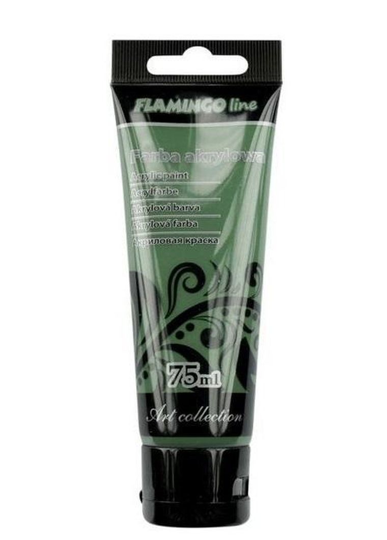 Titanum, farba akrylowa, nr 049, ciemnozielona, 75 ml