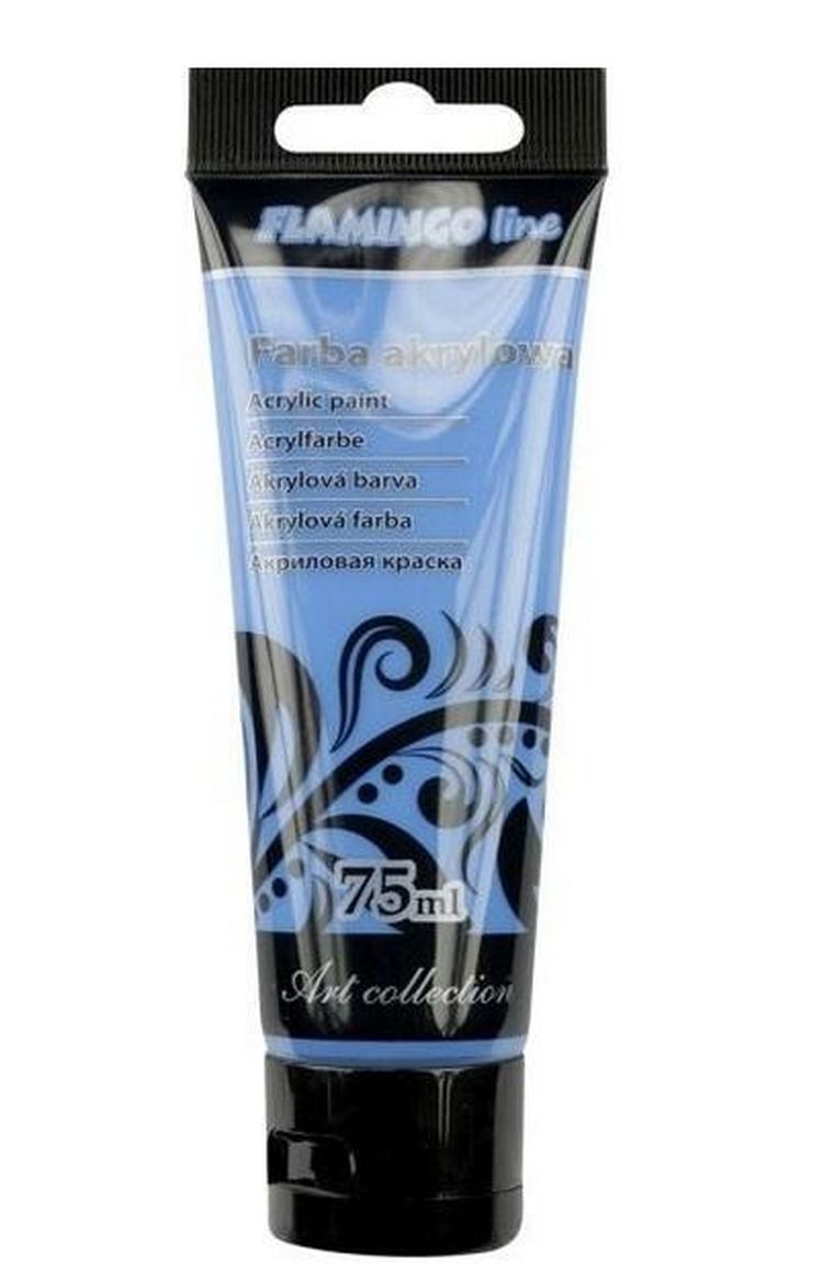 Titanum, farba akrylowa, nr 066, niebieska, 75 ml