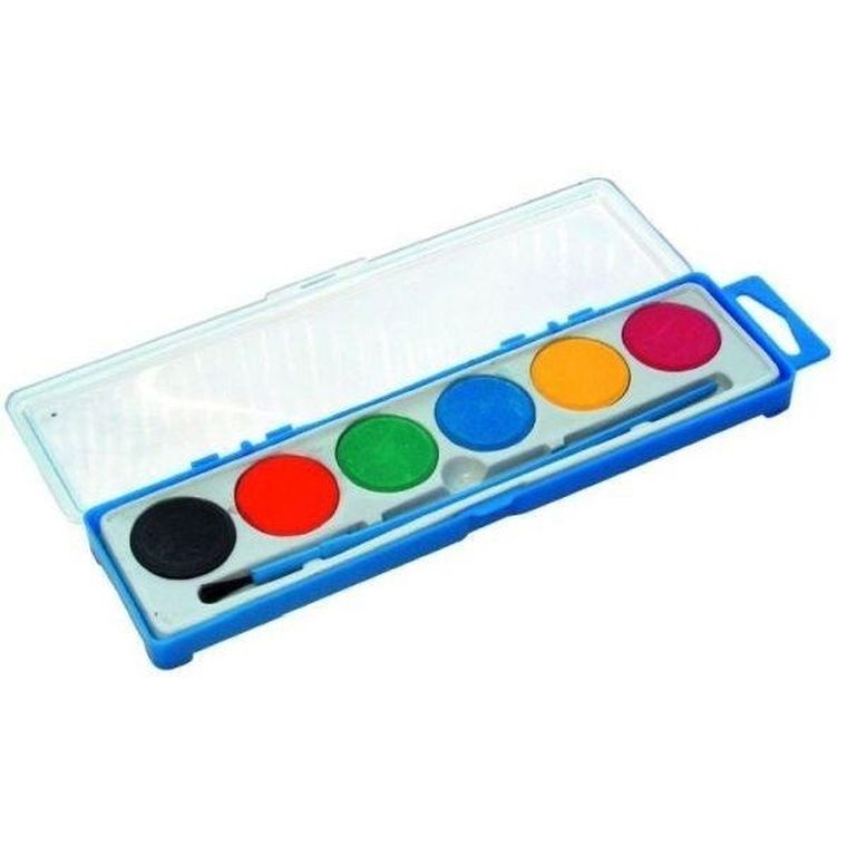 Titanum, farby akwarelowe, 6 kolorów