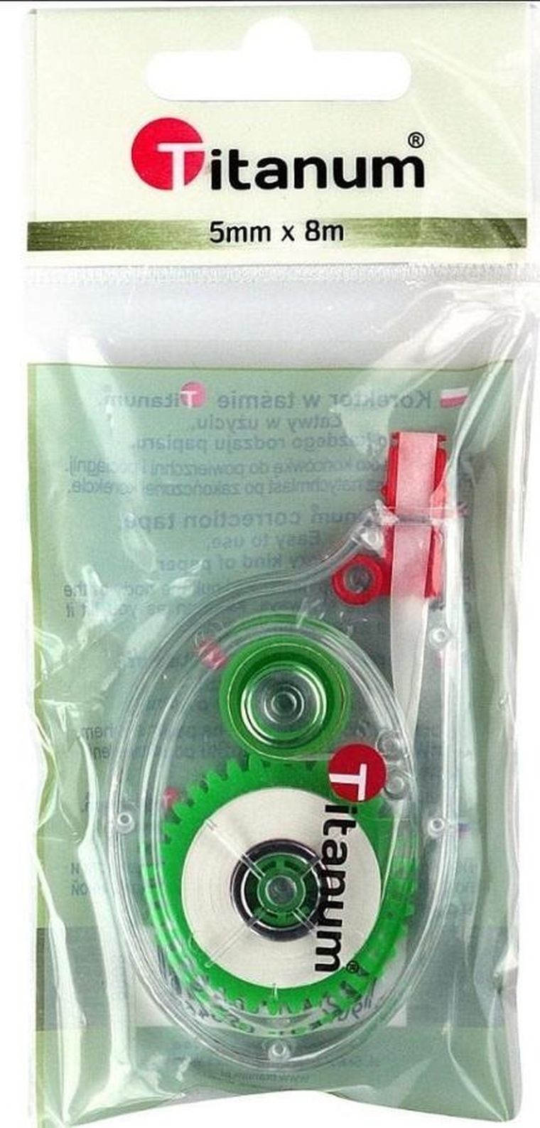 Titanum, korektor w taśmie, 5mmx8m