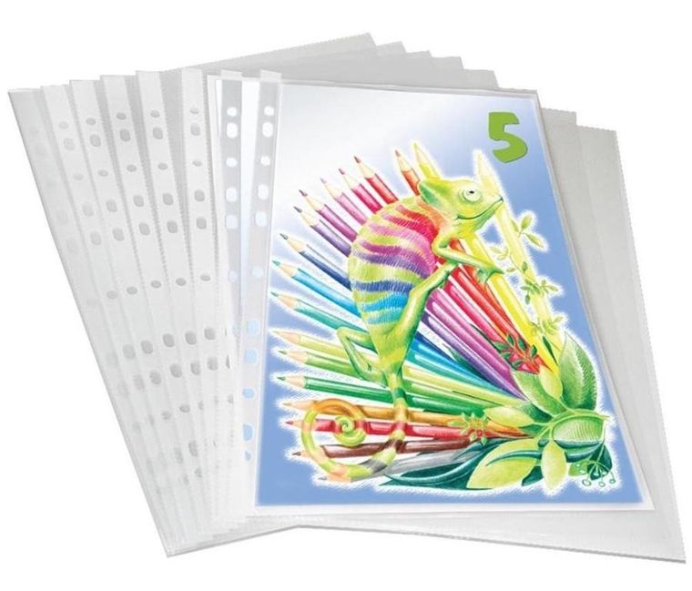 Titanum, koszulki A4, krystaliczne, 100 szt.