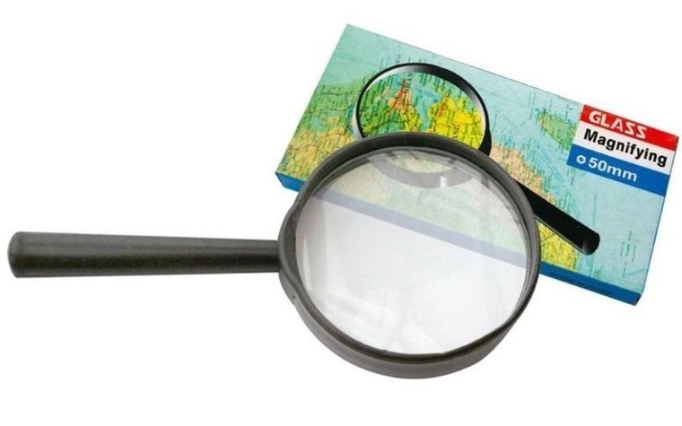 Titanum, lupa powiększająca, śr. 50mm