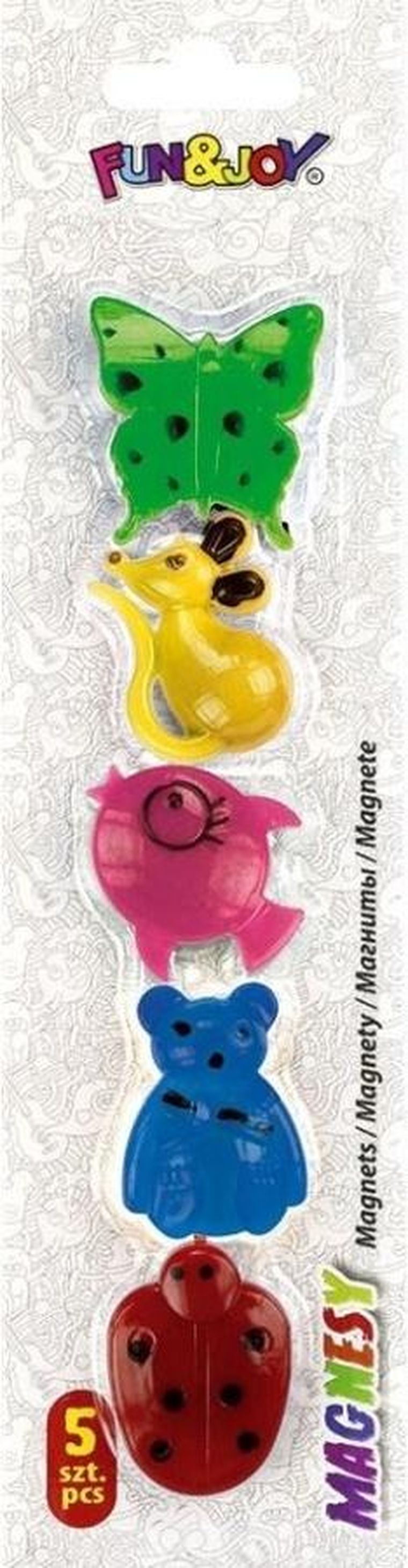 Titanum, magnesy do tablic, 40 mm, 5 szt.