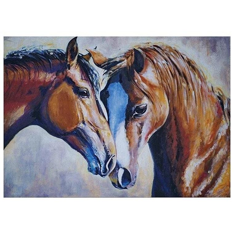 Titanum, mozaika diamentowa, Konie, 30-40 cm