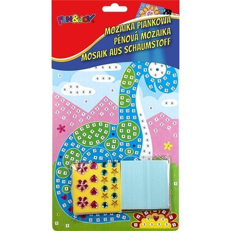 Titanum, mozaika piankowa, Dinozaur