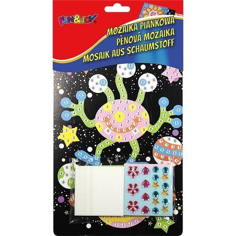 Titanum, mozaika piankowa, ufoludek