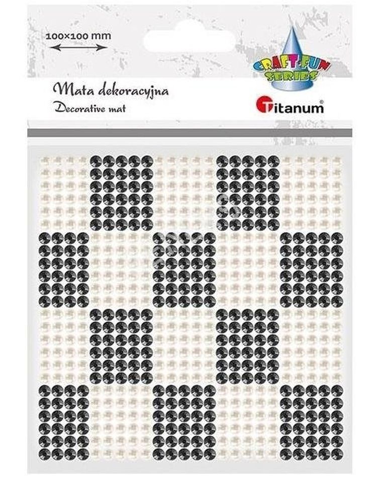 Titanum, ozdobne kryształki, 10-10 cm