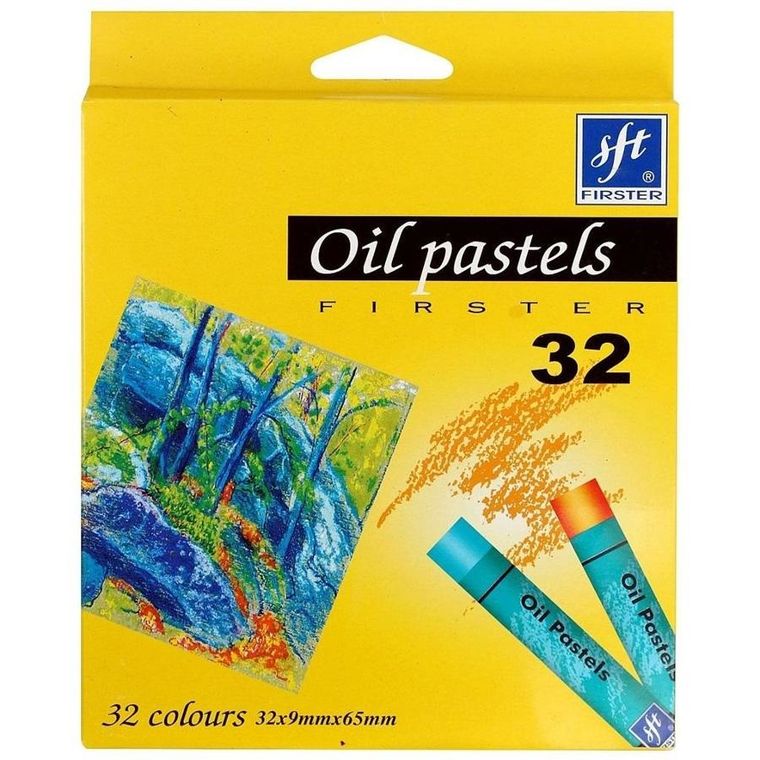 Titanum, pastele olejne, 32 kolory