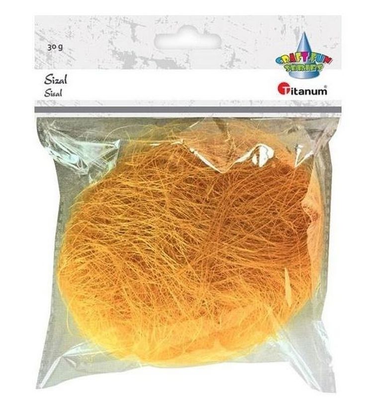 Titanum, sizal 30g, pomarańczowy
