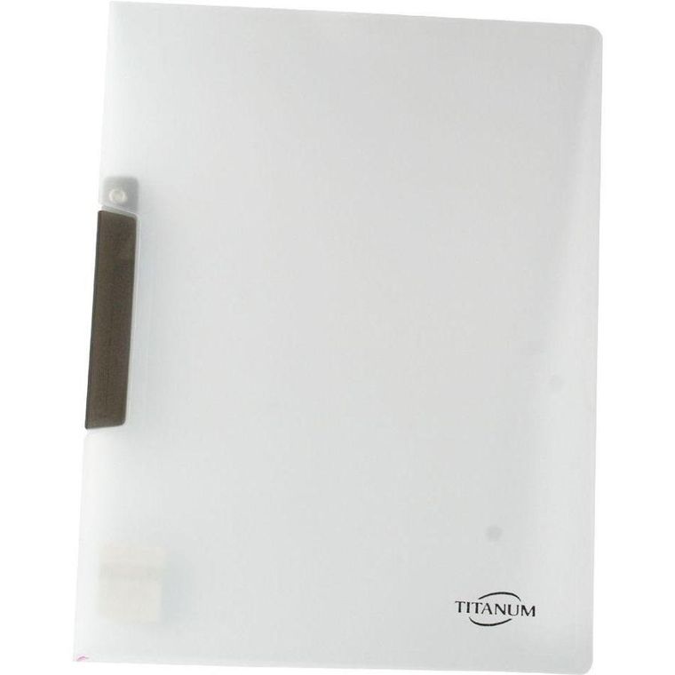 Titanum, skoroszyt z klipem, A4, czarny, 1 szt.