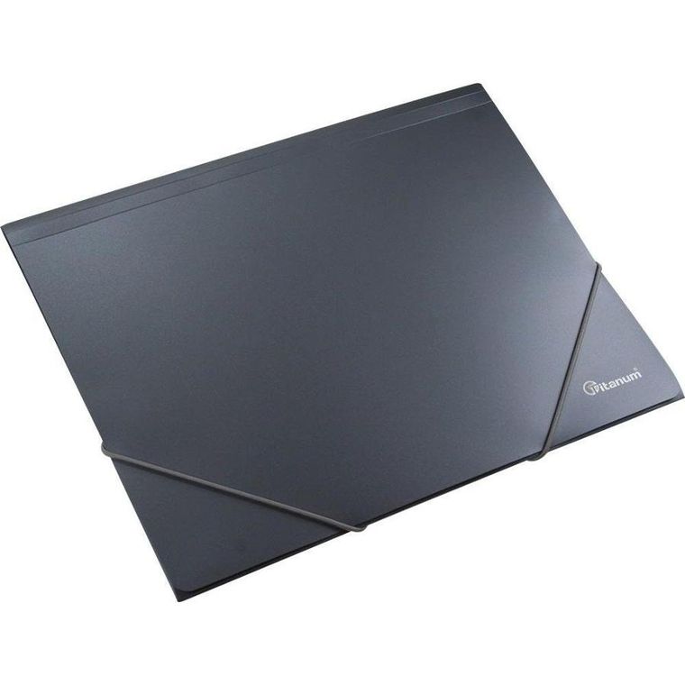 Titanum, teczka A4 z gumką, szary mat, 1 szt.